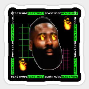 Harden Sticker